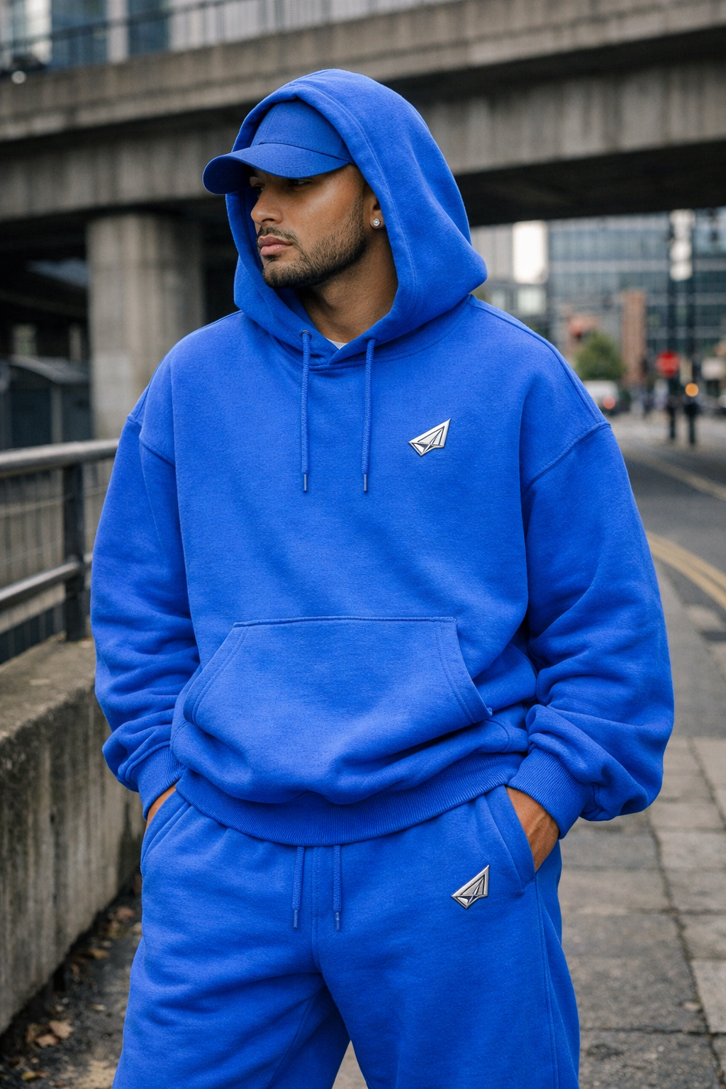 Electric Blue Hoodie
